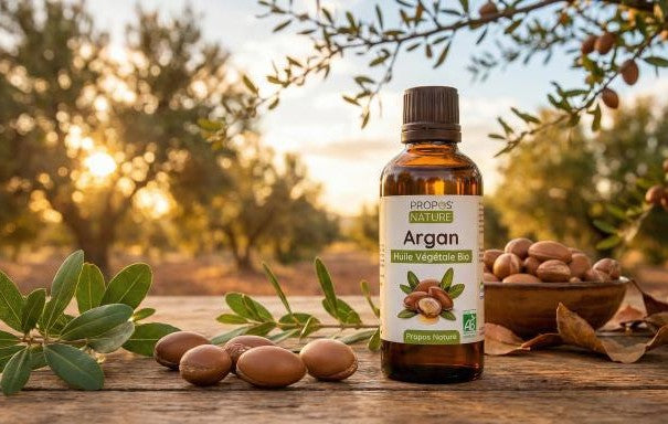 Huile d’argan bio – 50 ml - Huile végétale nourrissante visage, corps & cheveux