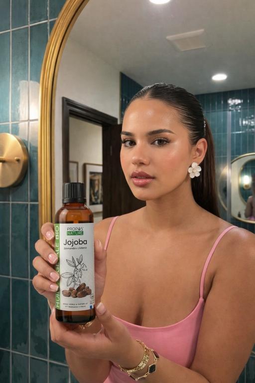 Huile de jojoba bio – 100 ml - Soin naturel équilibrant pour visage, cheveux et corps